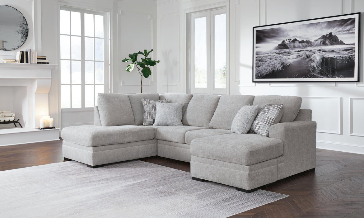 Gabyleigh Nickel Gabyleigh 2-Piece Sectional with Chaise