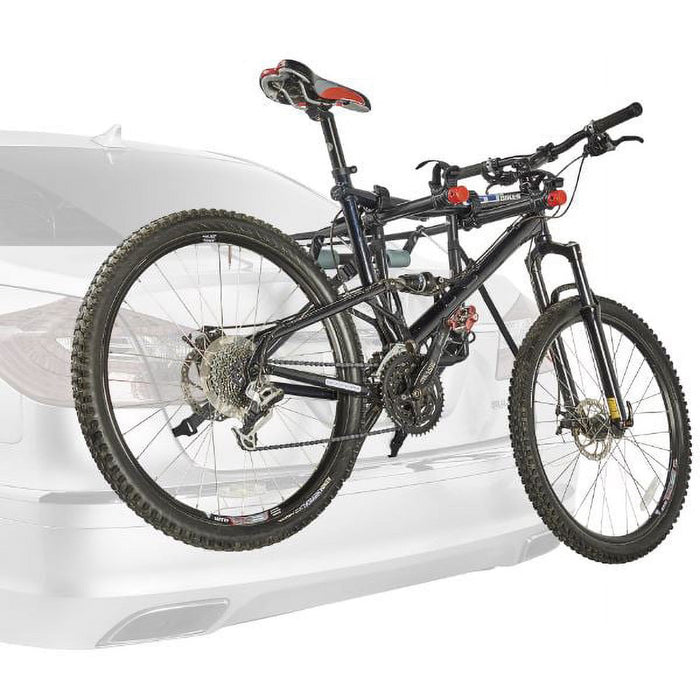 Allen Sports Deluxe 2-Bike Trunk Mount Bike Rack, model 102DN, 35 lbs per bike capacity - new