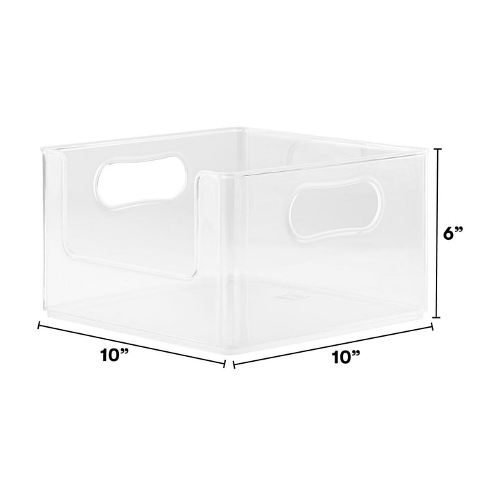 The Home Edit 5-Piece Clear Laundry Organizing System - open_box