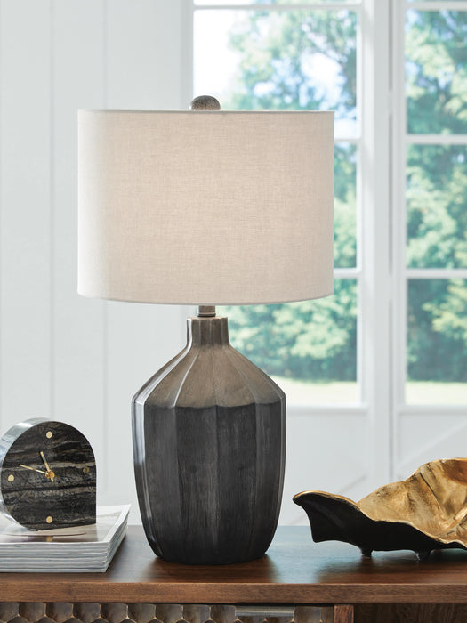 Jilton Black Poly Table Lamp (1/CN)
