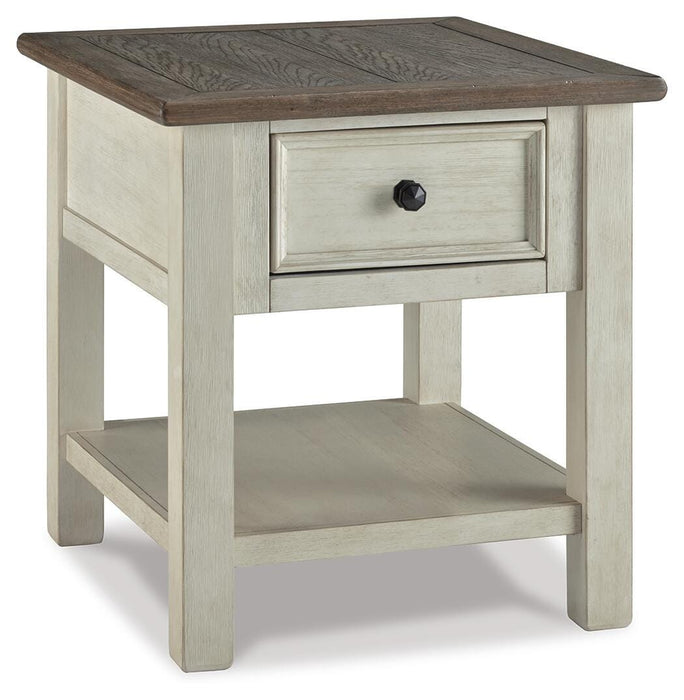 Bolanburg Two-tone Rectangular End Table