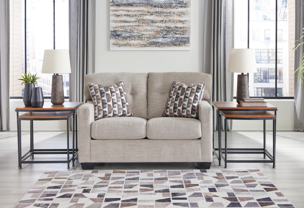Mahoney Pebble Loveseat