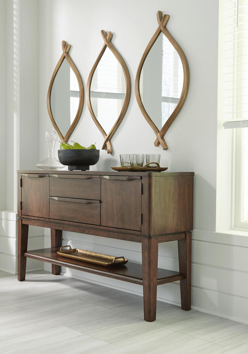 Bartner Antique Gold Finish Accent Mirror