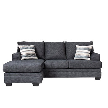 Mabella Slate Sofa Chaise