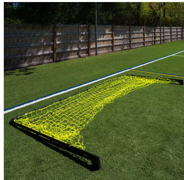 Franklin Sports 6 ft. x 12 ft. Black Folding Goal - new
