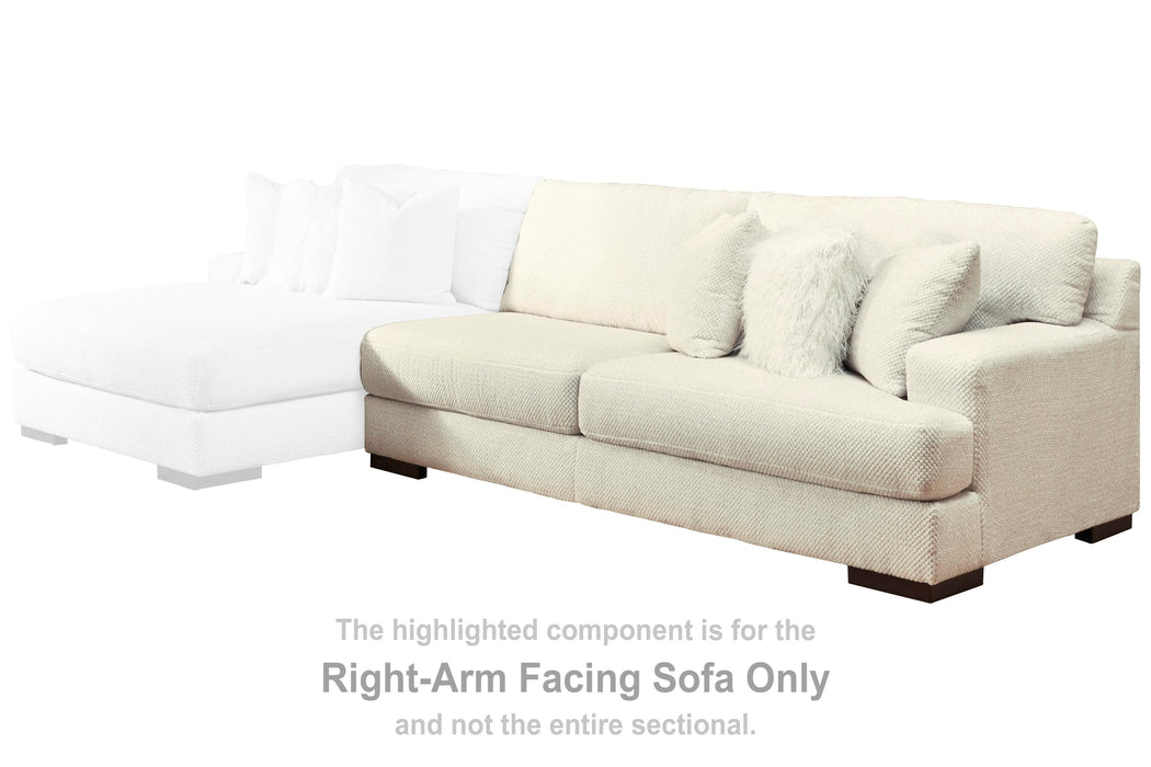 Zada Ivory Living Room Collection