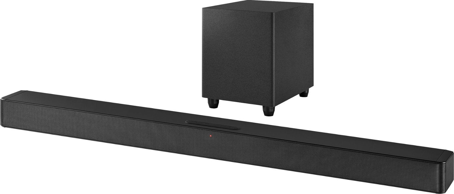Insignia™ - 2.1-Channel Soundbar with Wireless Subwoofer - Black - new