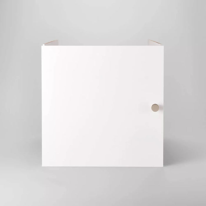 Door 13" Cube Accessory - Brightroom: Closet Organizer, White Shelf Door, Particle Board, Easy Assembly - open_box