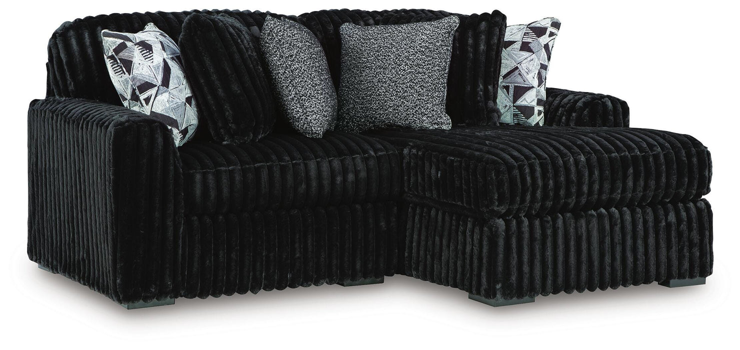 Midnight-Madness Onyx Midnight-Madness 2-Piece Sectional with Chaise