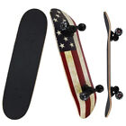 NPET 32" Complete Skateboard Double Kick Skate Board - new