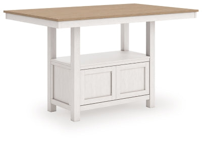 Westlinport Antique White/Natural Dining Collection
