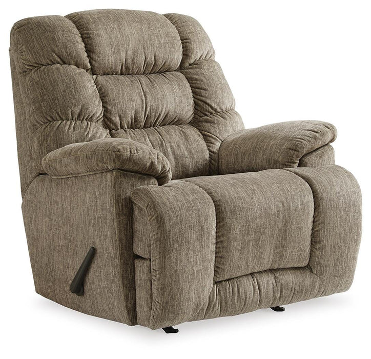 Bridgtrail Taupe Rocker Recliner