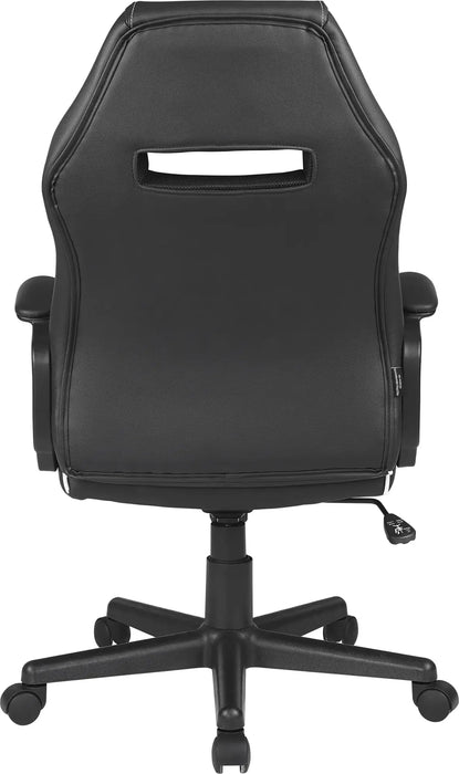 Insignia™ - Essential PC Gaming Chair - Black - open_box