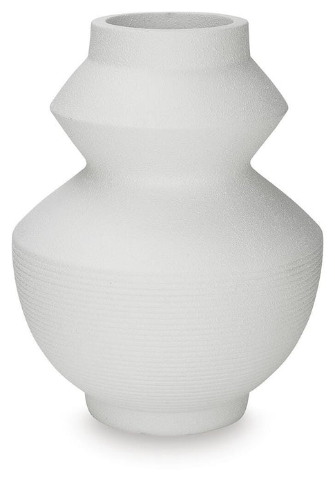 Naveen White Vase