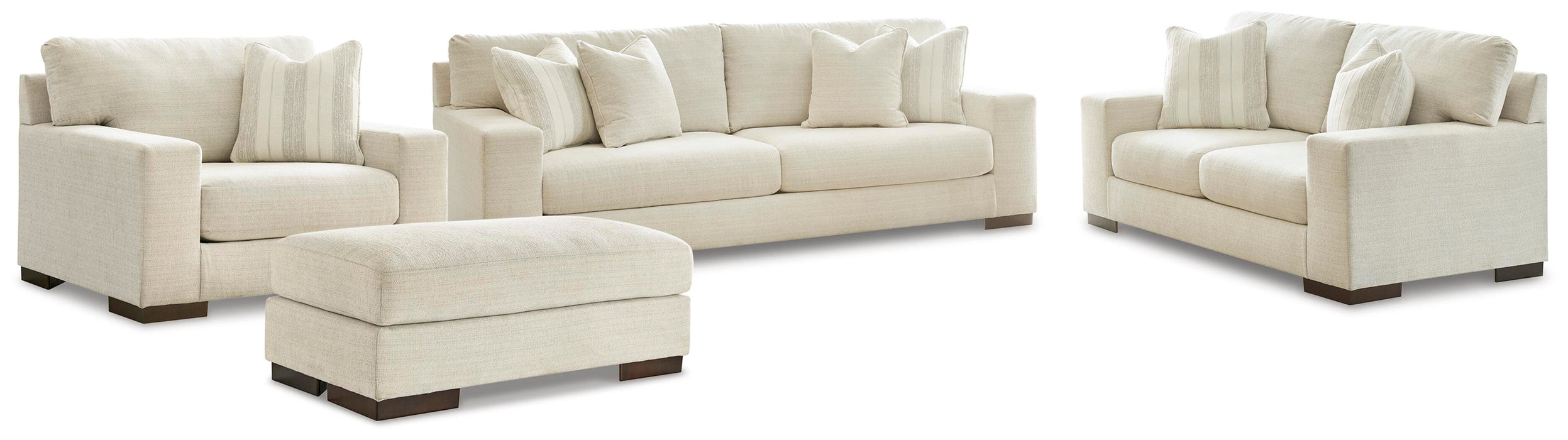 Maggie Birch Maggie Sofa, Loveseat, Chair and Ottoman