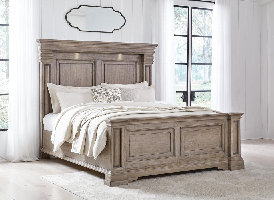 Blairhurst Light Grayish Brown Blairhurst King Panel Bed