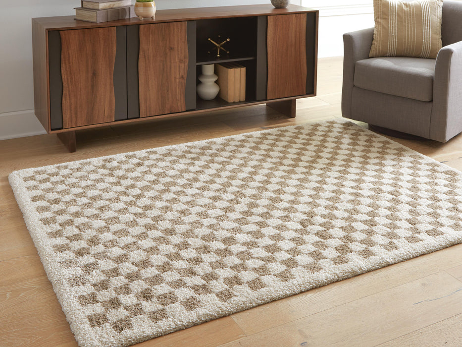 Karamen Taupe/Ivory Medium Rug