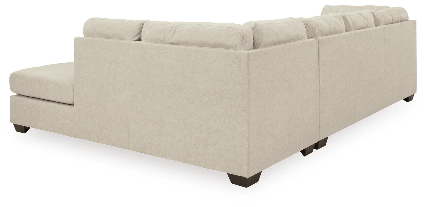 Falkirk Parchment Falkirk 2-Piece Sectional with Chaise