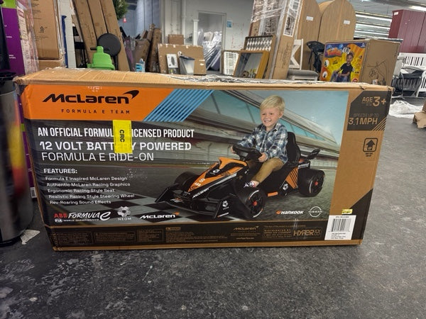 Hyper Formula E Race Car 12 Volt Battery Powered Ride-On for Kids' - open_box