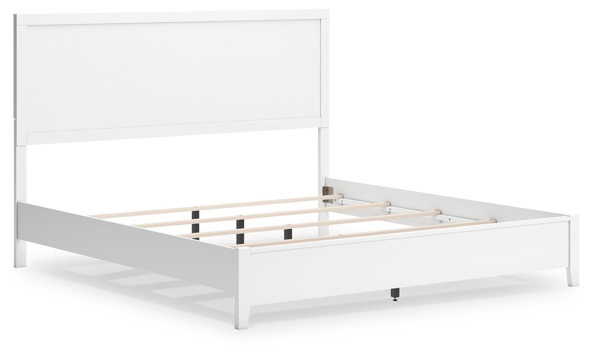Binterglen White Binterglen King Panel Bed