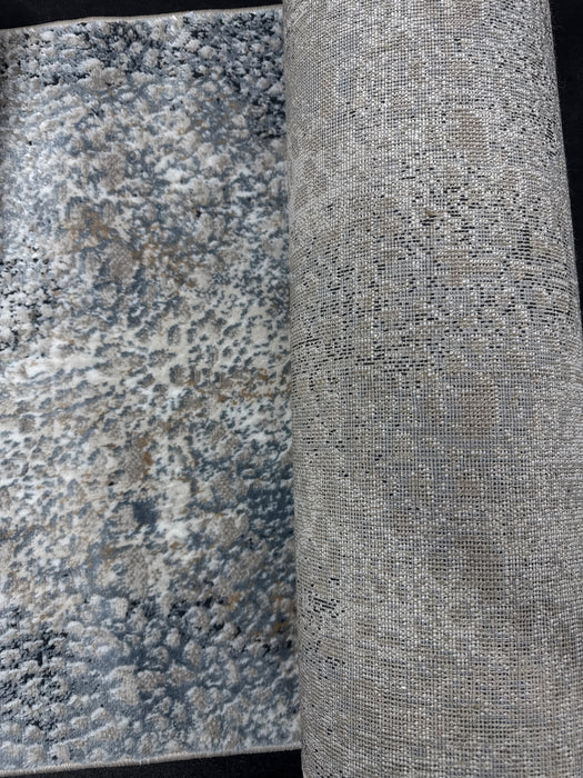 Safavieh Parker Collection Runner Rug - 2' x 8', Blue & Taupe, Non-Shedding & Easy Care, Ideal for High Traffic Areas in Living Room, Bedroom, Dining (PRK116M-28) - use_like_new