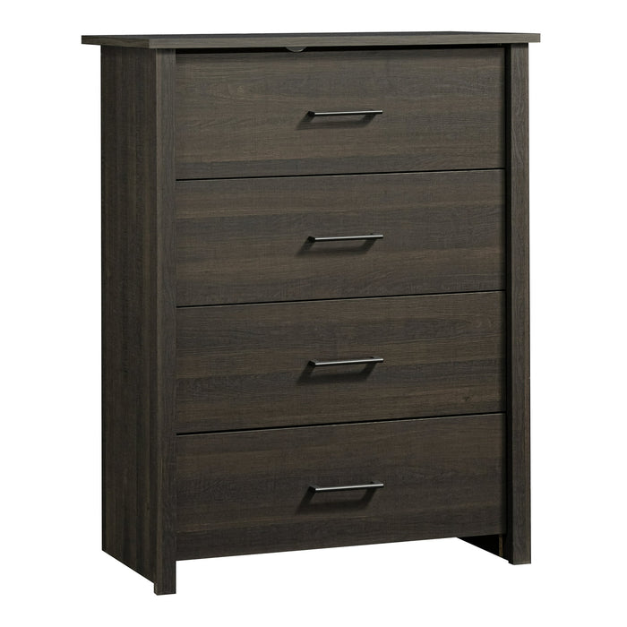 Mainstays Hillside 4-Drawer Dresser, Espresso Finish - new