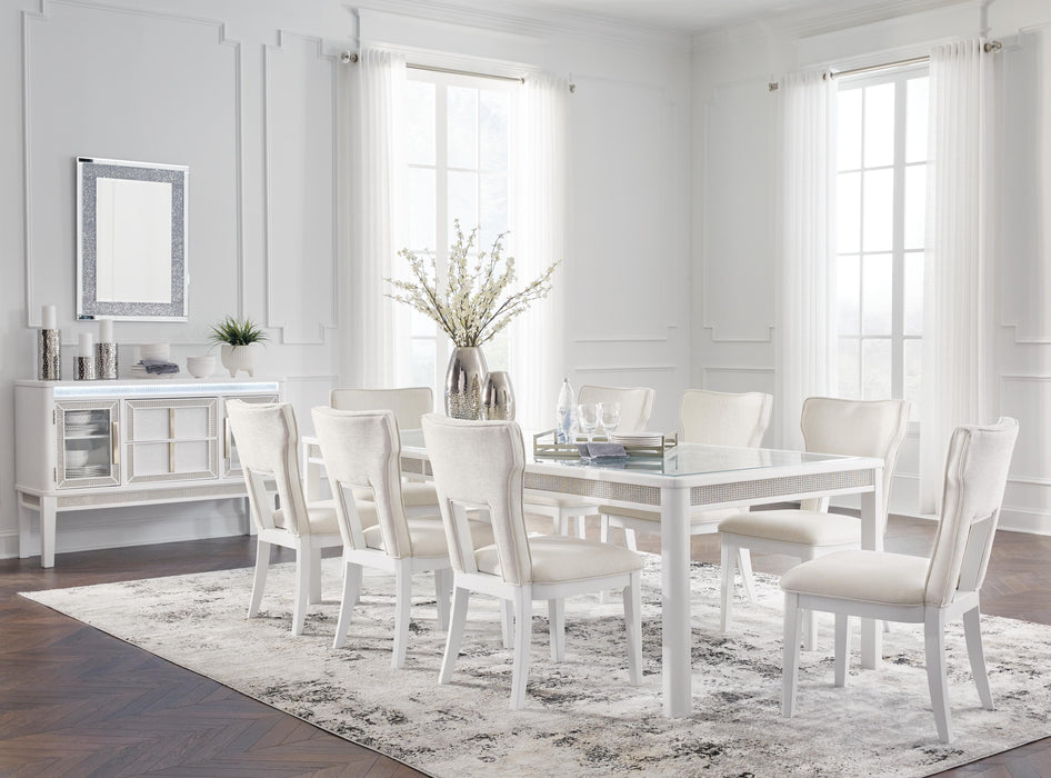 Chalanna White Dining Collection