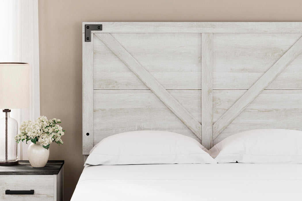 Shawburn Whitewash Full Crossbuck Panel HDBD