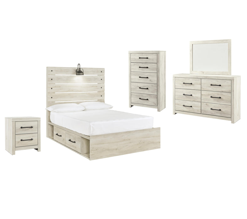 Cambeck Whitewash Panel Bedroom Collection