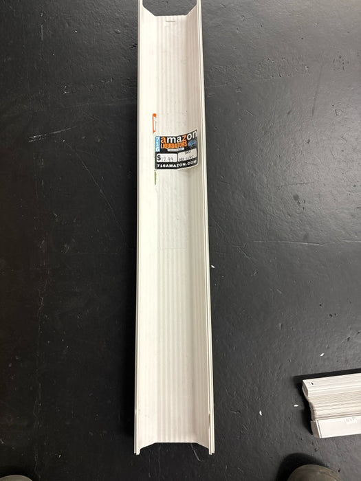 Frost King GWS3W Tilt and Drain Downspout Extender, 6 ft, White - open_box