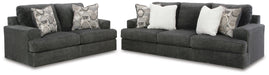 Karinne Smoke Karinne Sofa and Loveseat