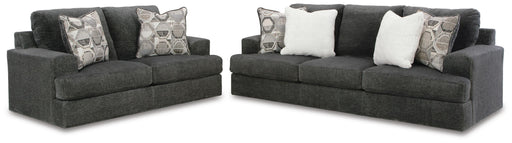 Karinne Smoke Karinne Sofa and Loveseat