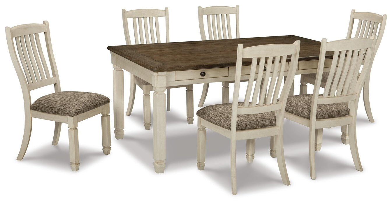 Bolanburg Two-tone Bolanburg Dining Table and 6 Chairs