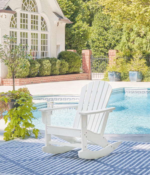 Sundown Treasure White Rocking Chair
