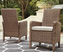 Beachcroft Beige Arm Chair With Cushion (Priced Per Item, Must Order 2, 4, 6, or 8)