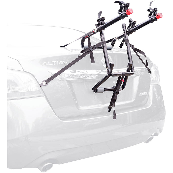 Allen Sports Deluxe 2-Bike Trunk Mount Bike Rack, model 102DN, 35 lbs per bike capacity - new