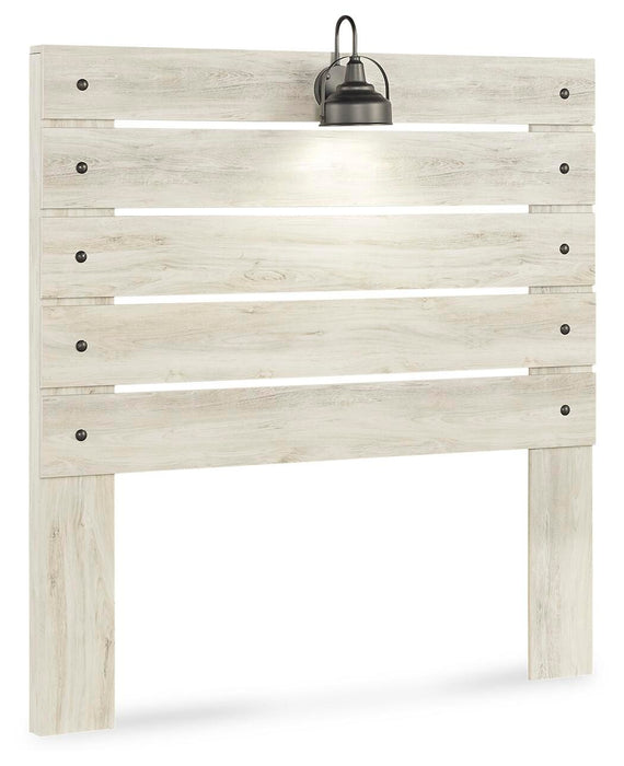 Cambeck Whitewash Full Panel Headboard
