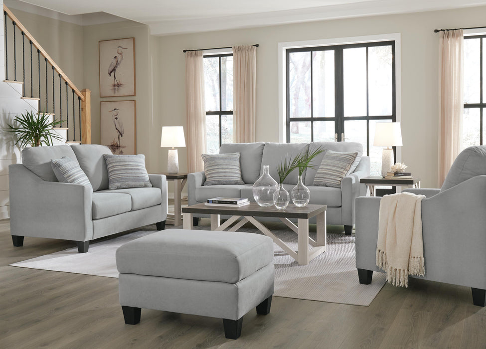 Adlai Shadow Adlai Sofa, Loveseat, Chair and Ottoman