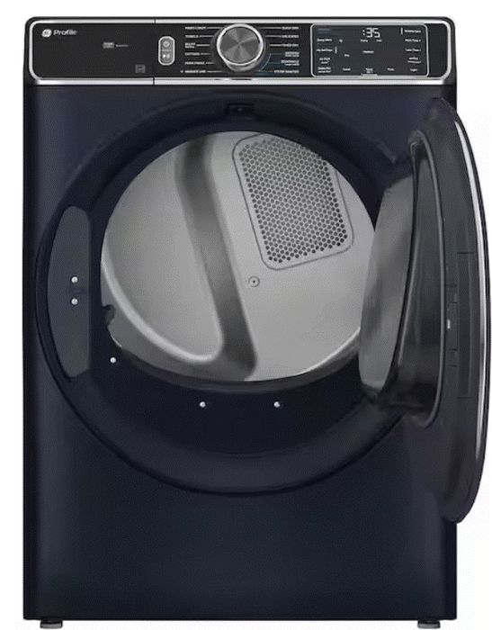 GE Profile 7.8 cu. ft. vented Gas Dryer in Sapphire Blue with Steam and Sanitize Cycle, ENERGY STAR - new