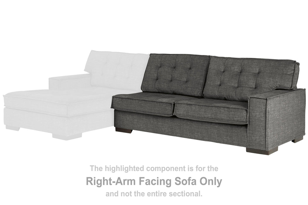 Coulee Point Charcoal Living Room Collection