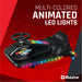 Crazy Cart Shift Lightshow by Razor - 12V Electric Drifting Go-Kart for Kids Ages 6+, up to 8 mph