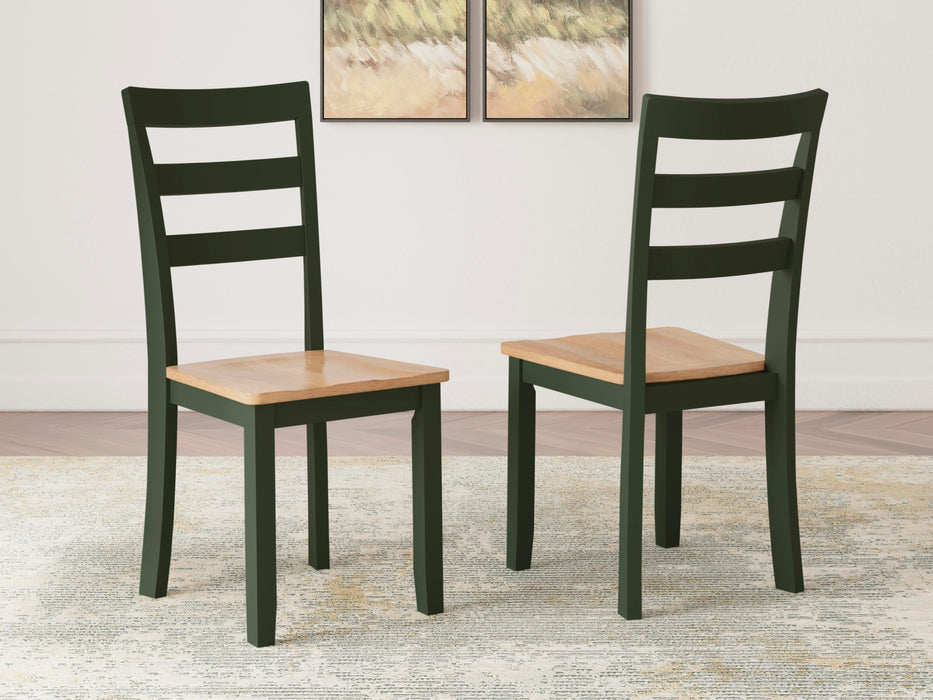 Gesthaven Natural/Green Gesthaven Dining Chair