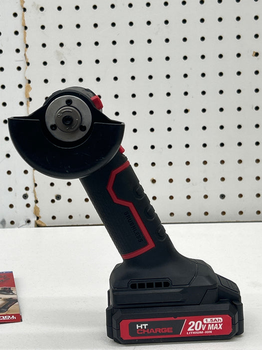 Hyper Tough 20V Max Brushless Cordless Cut-Off Tool with 1.5Ah Lithium-Ion Battery and Charger - use_like_new