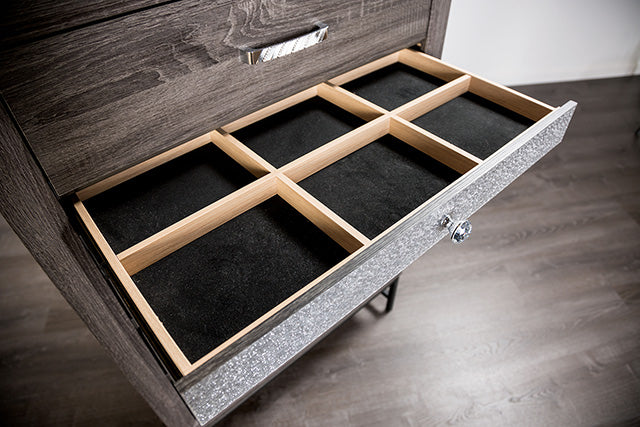 Furniture of America Voleta Chest in Gray FM7212GY-C - new