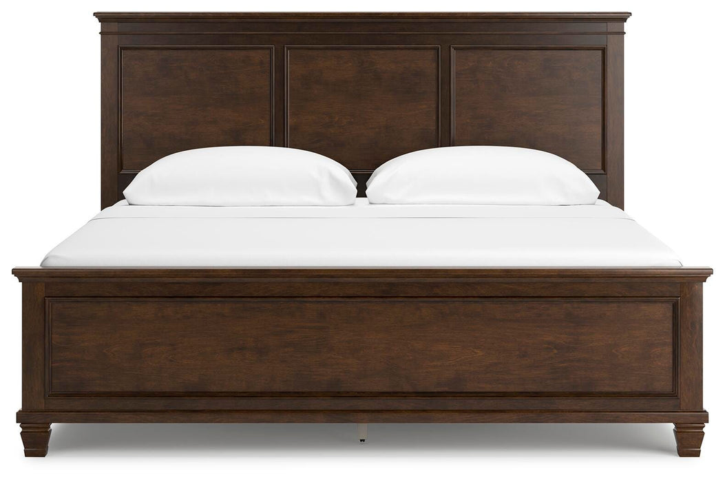 Danabrin Brown Danabrin California King Panel Bed