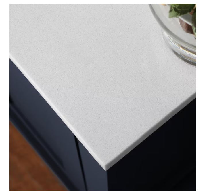 Tupelo 30 in. Single Sink Midnight Blue Bath Vanity with White Engineered Stone Top (Assembled) - open_box