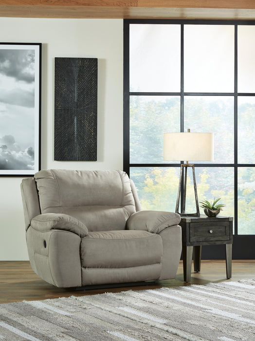 Next-Gen Gaucho Putty Zero Wall Wide Seat Recliner
