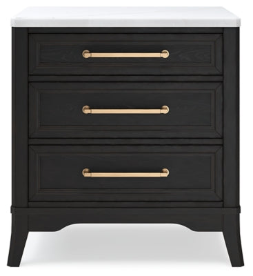 Welltern Black/White Bedroom Furniture Pieces