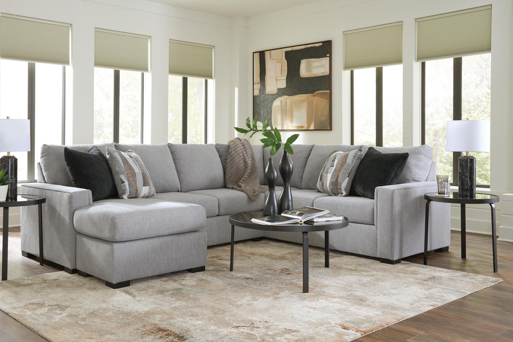 Lakepoint Nickel Lakepoint 2-Piece Sectional with Chaise