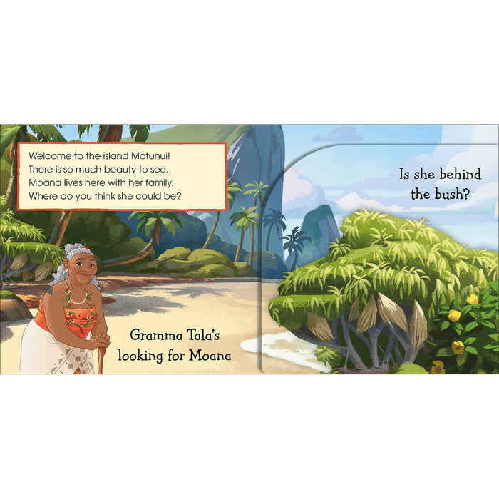 Pop-Up Peekaboo! Disney Moana, Board Book - new